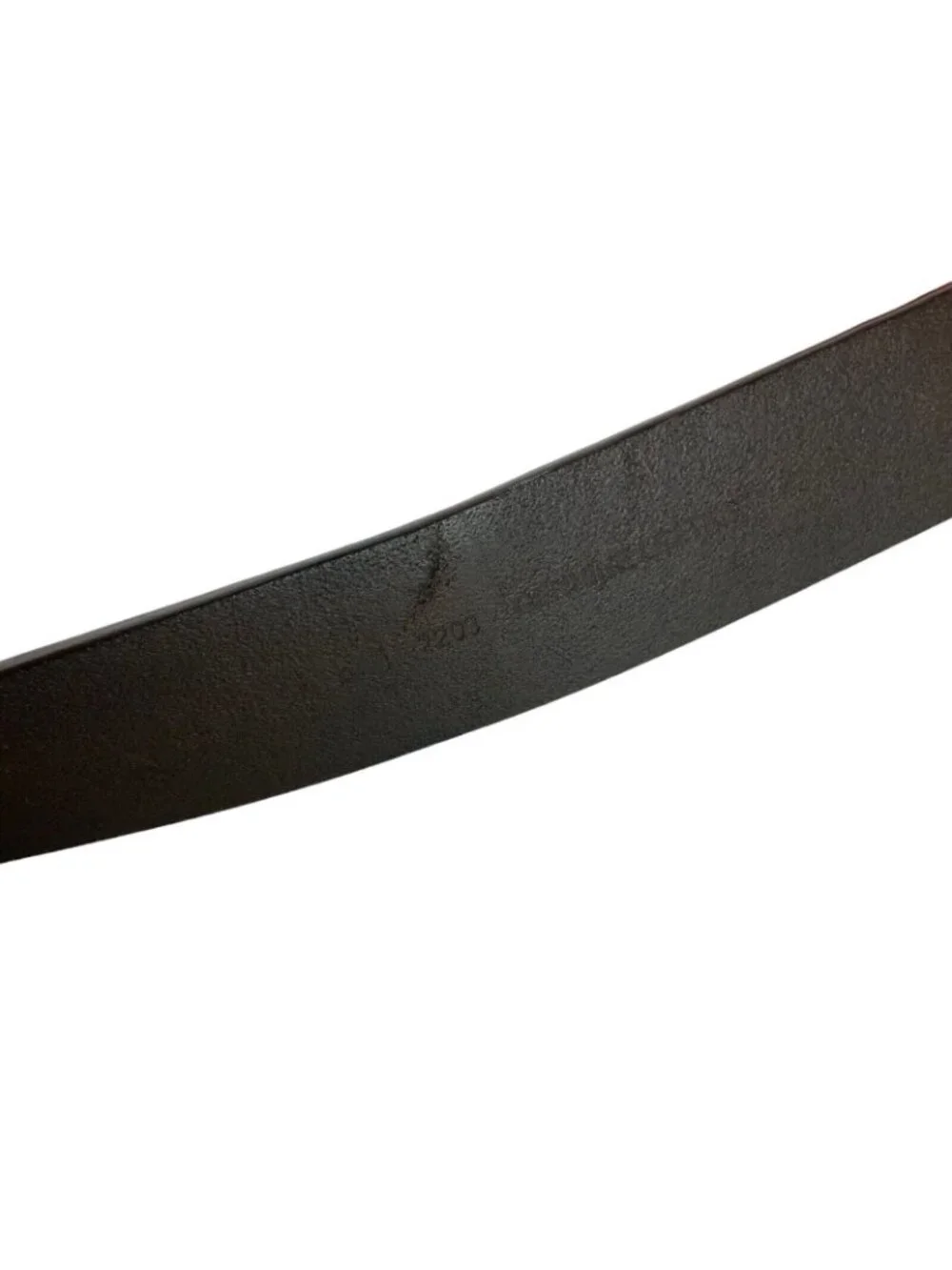 Carhartt Mens Anvil Belt Size 42 Brown Leather Work Casual Gunmetal Buckle